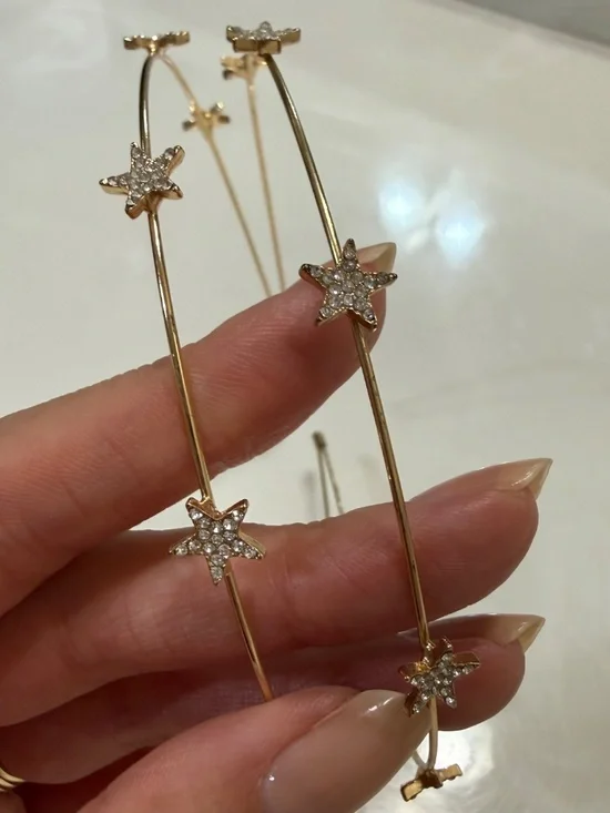 Alter’d State gold star double band headband - Picture 5 of 5